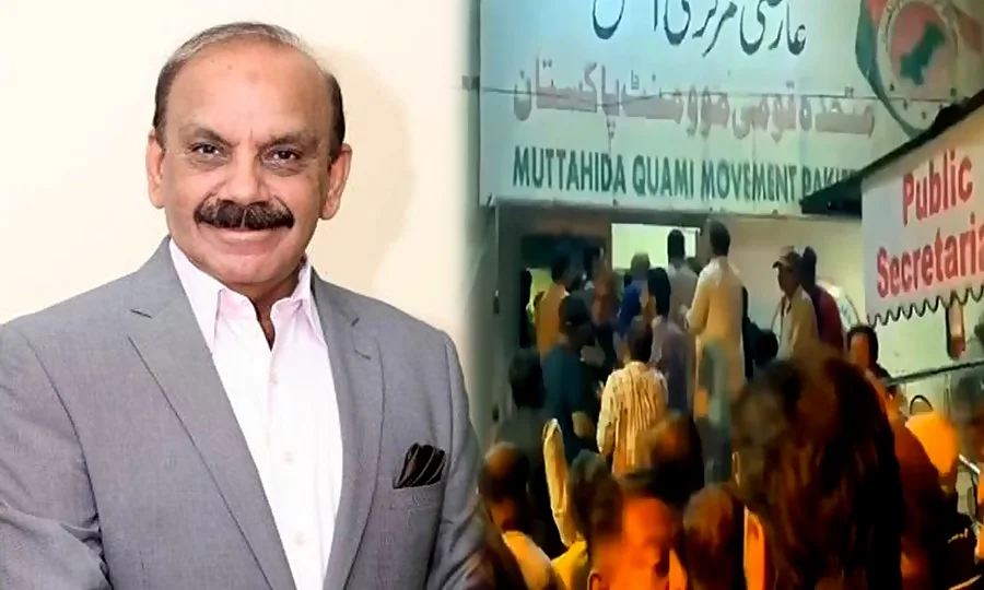 ایم کیو ایم بہادرآباد مرکز سیل کرنے کا معاملہ، شبیر قائم خانی کا ردعمل سامنے آ گیا