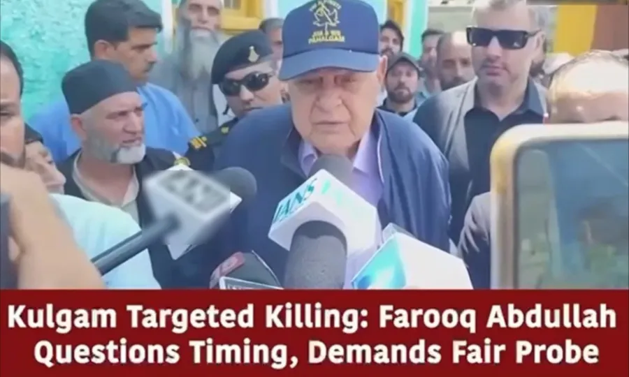 مودی حکومت کشمیر میں ہونے والی دہشتگردی کی ذمہ دار ہے، فاروق عبداللہ کا تہلکہ خیز انٹرویو