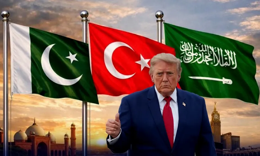 مشرق وسطیٰ متحد ہورہا ہے، سعودی عرب، ترکیہ اور پاکستان کے مکہ دفاعی معاہدے پر ٹرمپ کا خیرمقدم