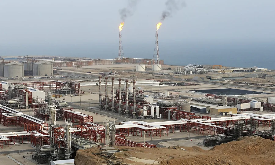 ایران نے جنوبی پارس گیس فیلڈ کی 40 فیصد تباہ شدہ صلاحیت کو دوبارہ بحال کر لیا