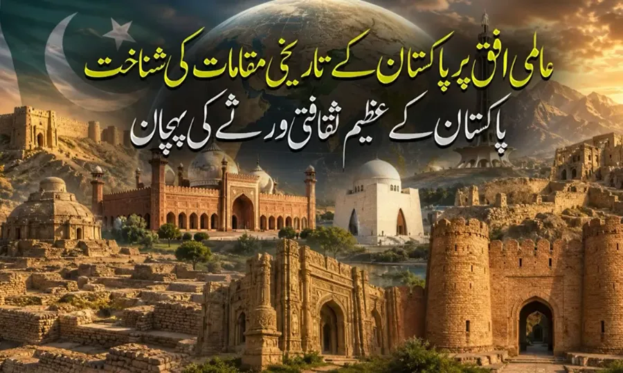 پاکستان کے تاریخی مقامات کی شناخت، عالمی افق پر پاکستان کے عظیم ثقافتی ورثے کی پہچان