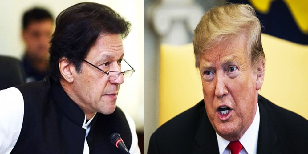 imran khan Donald trump