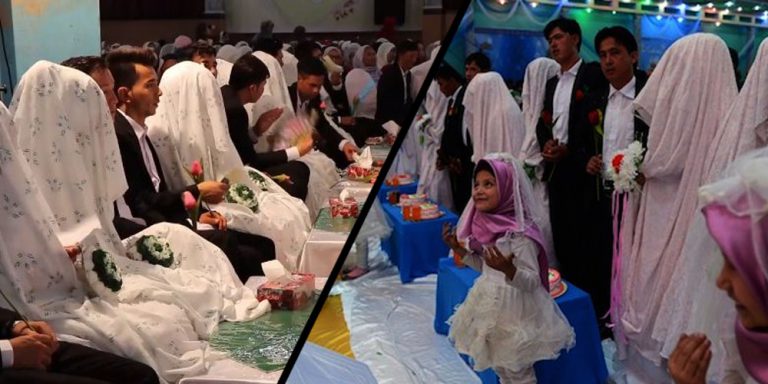 140 couples marry in mass wedding in Kabul