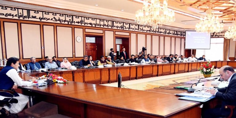 Federal Cabinet to meet in Islamabad with PM Imran in Chair