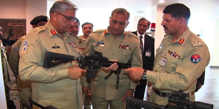 COAS visits Pakistan ordnance factory