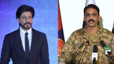 DG ISPR Major Asif Ghafoor slams Shahrukh Khan