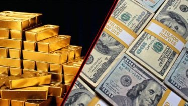 Gold rates rise, dollar slides down against rupee