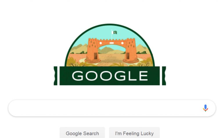 Google marks Independence with doodle