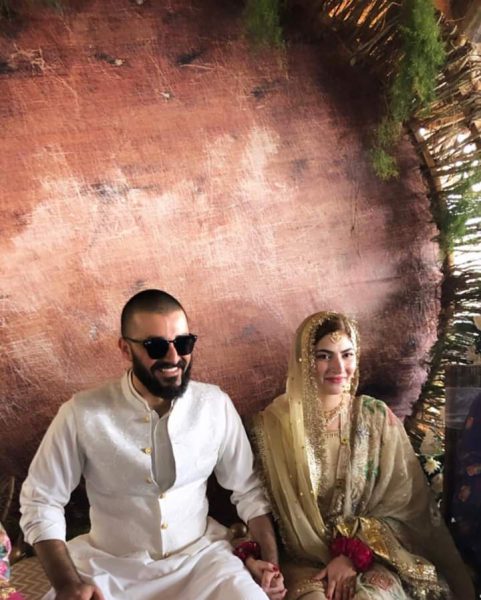 Hamza Ali Abbasi weds Naimal Khawar