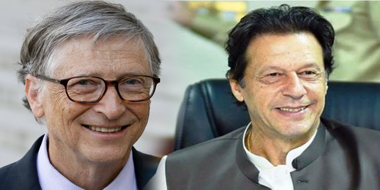 Bill Gates writes to PM Imran Khan