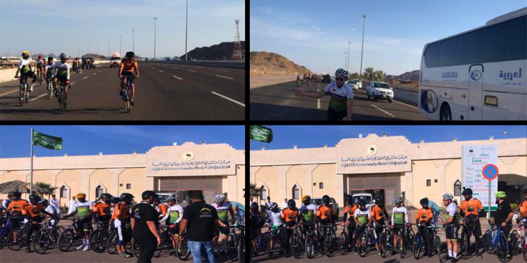 British cyclists complete London-Medina cycle ahead of Hajj pilgrimage
