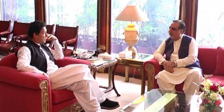 Prime Minister meets governor Sindh to discuss situations in Sindh after rains