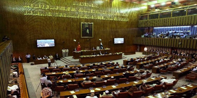 Chairman Senate demands a joint session on Kashmir