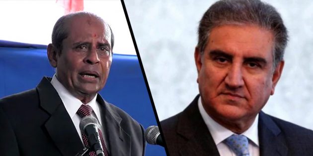 Shah Mahmood calls Sri Lankan foreign minister