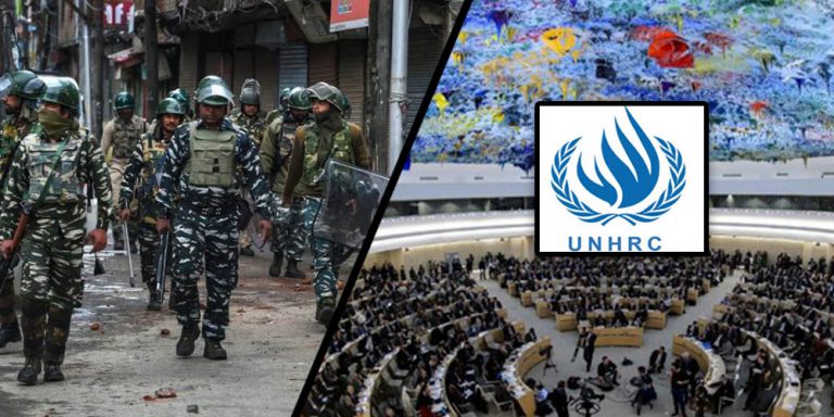 Lockdown in Kashmir human rights UNHRC