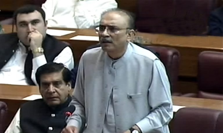 All must be one for Kashmir: Asif Ali Zardari