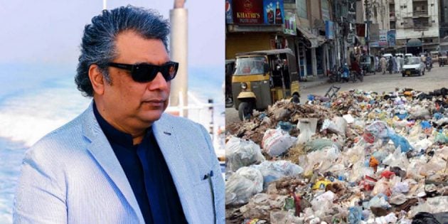 Ali Zaidi’s Clean Karachi Campaign stopped by Governor Sindh