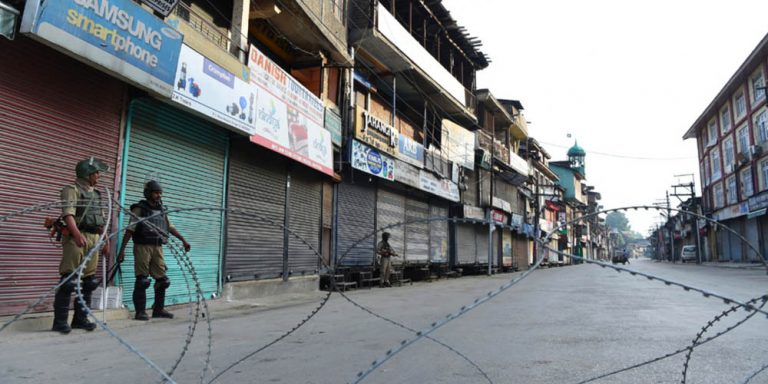 Lock down in Kashmir enters the 49th day