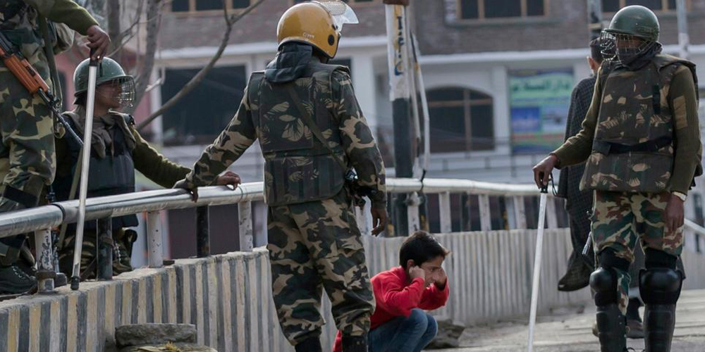 Indian Army illegally detains children in Occupied Kashmir