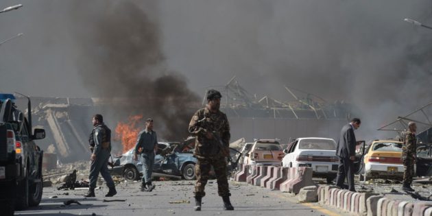 16 dead as blast hits Afghan capital Kabul