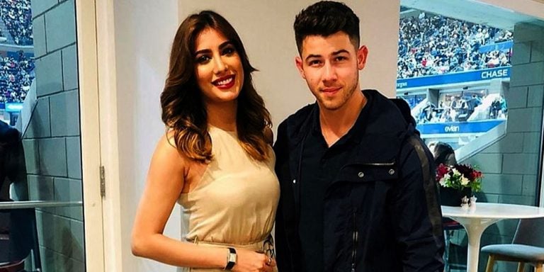 Mehwish Hayat randomly meets Nick Jonas