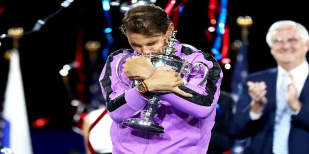 Rafael Nadal wins the US Open title for the fourth time