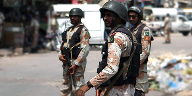 Five suspects arrested in Rangers’ operation in Karachi