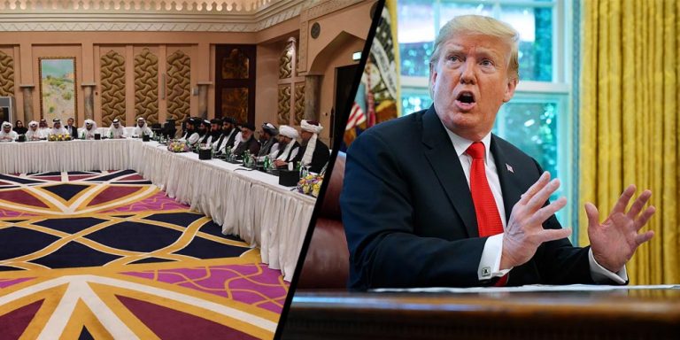 Donald trump cancels peace talks with Taliban