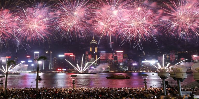 Spectacular rehearsal for China's National Day Celebrations