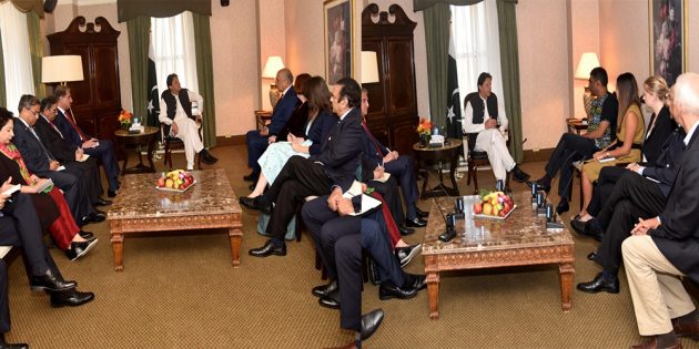 PM meets US envoy Khalilzad, Secretary General Amnesty International