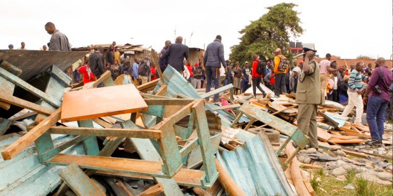 Kenya classroom collapsed killed seven