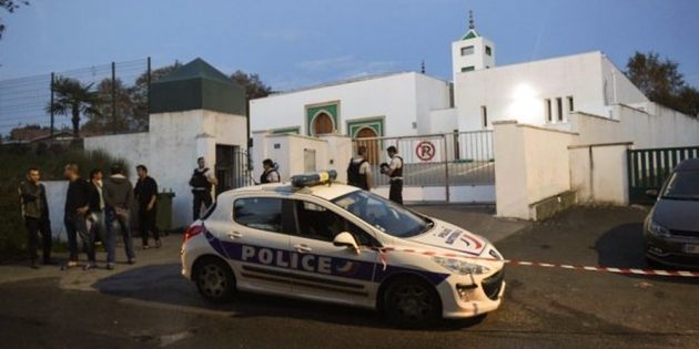 France mosque firing kills two