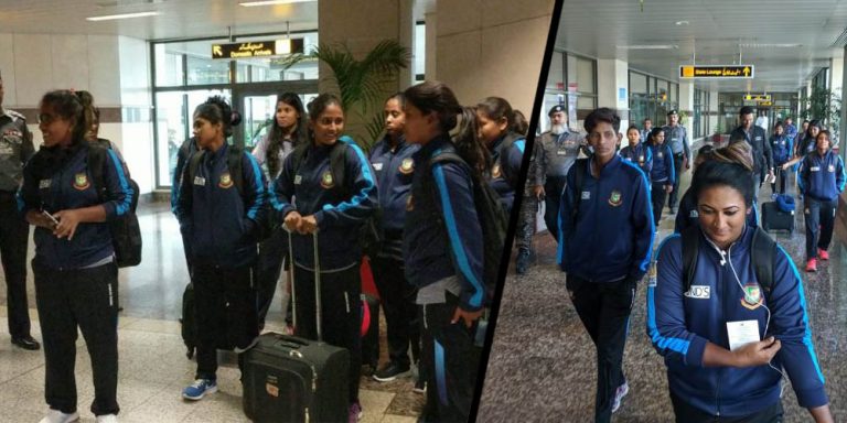 Bangladesh women cricket team arrives Lahore