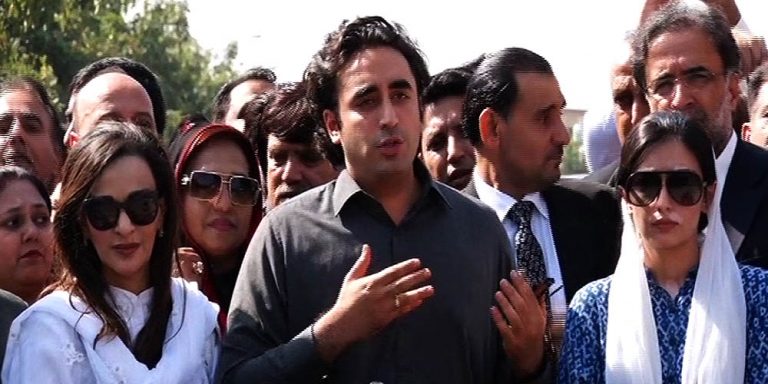 Bilawal Bhutto had media talk in Islamabad
