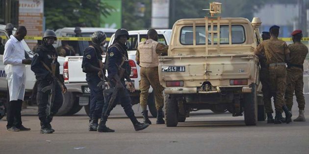 Heavy gunfire in the capital of Burkina Faso