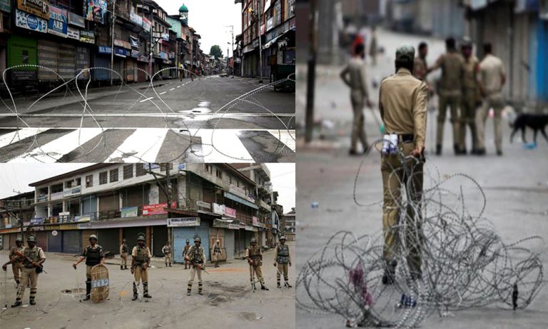 Indian aggression in Kashmir valley continues for the 77th day