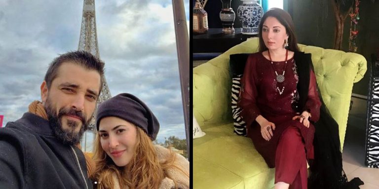 Sharmila Farooqi criticizes Hamza Ali Abbasi’s honeymoon in Paris
