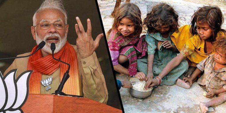 Hunger and poverty rises in Hindu extremist Modi’s country