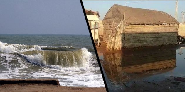 Cyclone ‘Kyarr’ hits Karachi’s coastlines