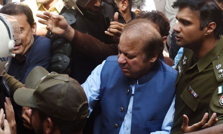 NAB arrests Nawaz Sharif in Chaudhry Sugar Mills case