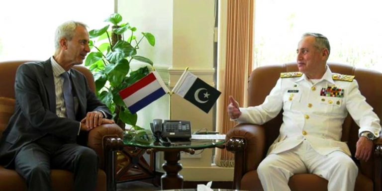 Naval Chief meets Netherlands ambassador to Pakistan