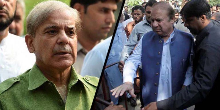 Shehbaz Sharif meets Nawaz Sharif at Kot Lakhpat Jail