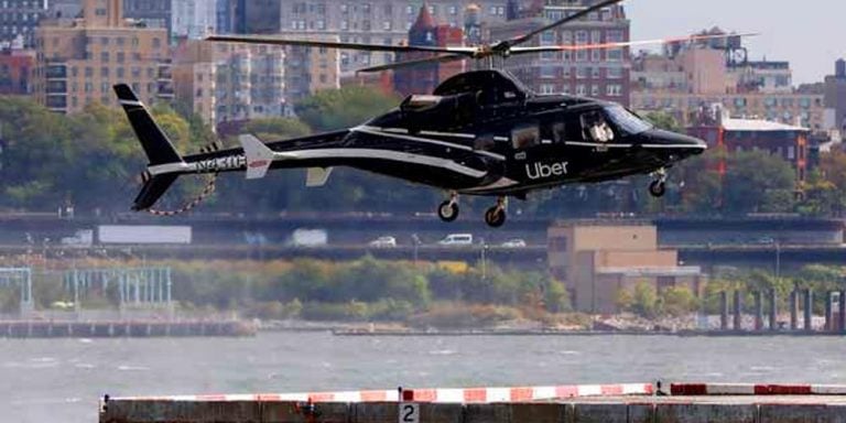 Uber introduces helicopter service at New York airport