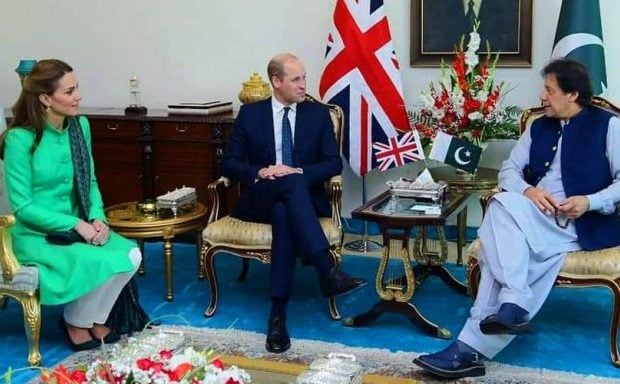 British royal couple meets PM, President