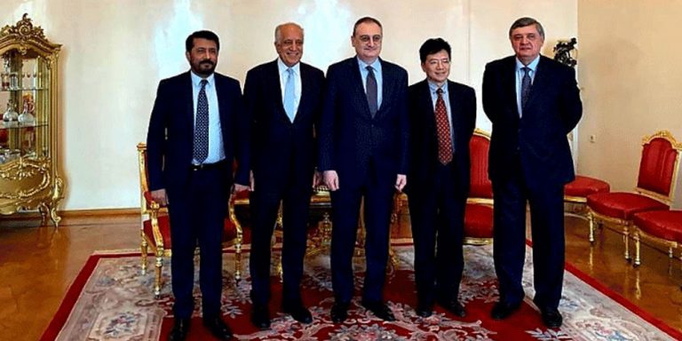 Representatives of Russia, US, China and Pakistan had a meeting
