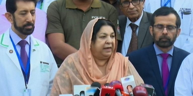 Dr Yasmin Rashid confirms 708 coronavirus cases in Punjab