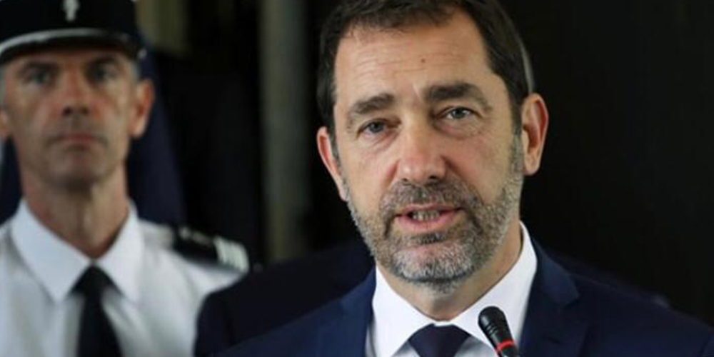 France's interior minister Christophe Castaner