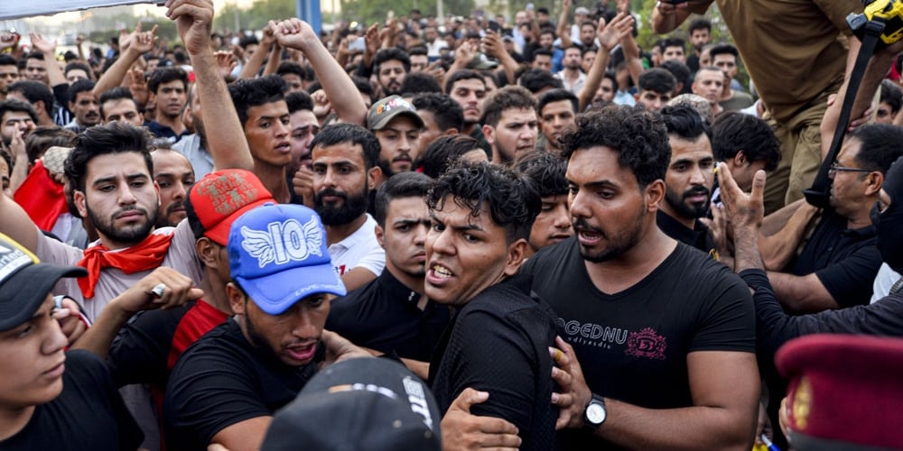 Anti-government demonstrations in Iraq