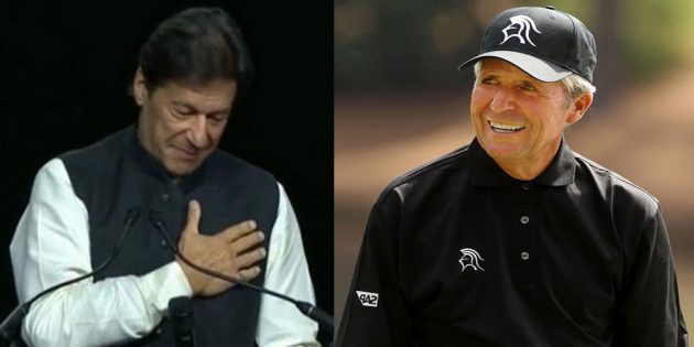 ‘You’re my hero’ Golfer Gary Player to PM Imran Khan