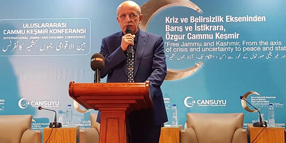 Int’l Conference held in Ankara on humanitarian issues in IoK